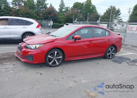 2017 Subaru Impreza 2.0I Sport из США, поврежденный, VIN 4S3GKAM6XH3615632
